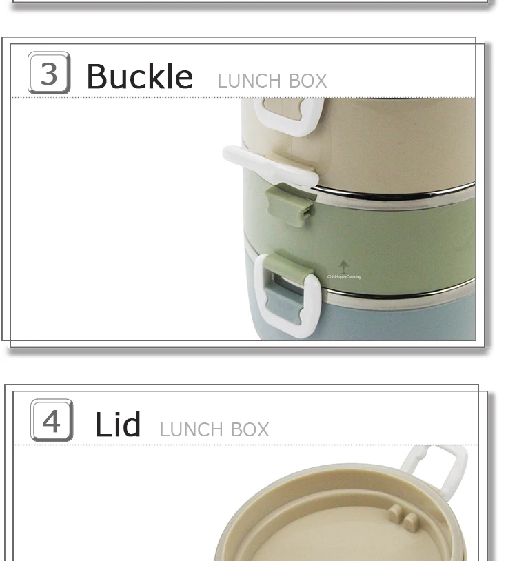  New design eco friendly food container stainless steel school insulated lunch box for kids 