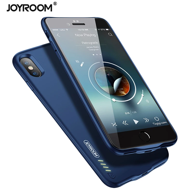 JOYROOM 3500mAh Slim Portable Rechargeable Extended Charging Battery Power Bank Case For iPhone X, Blue;rose gold;black
JOYROOM 3500mAh Slim Portable Rechargeable Extended Charging Battery Power Bank Case For iPhone X, Blue;rose gold;black