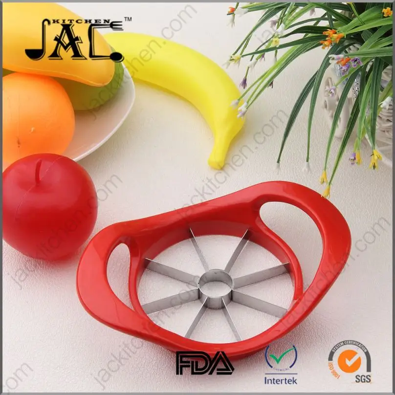 Hot Selling 2017 Amazon Practical Stainless Steel Tpr Pp Silicone Rubber Kitchen Apple Corer