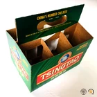 custom cardboard 6 pack beer bottle carrier six beer packaging boxes