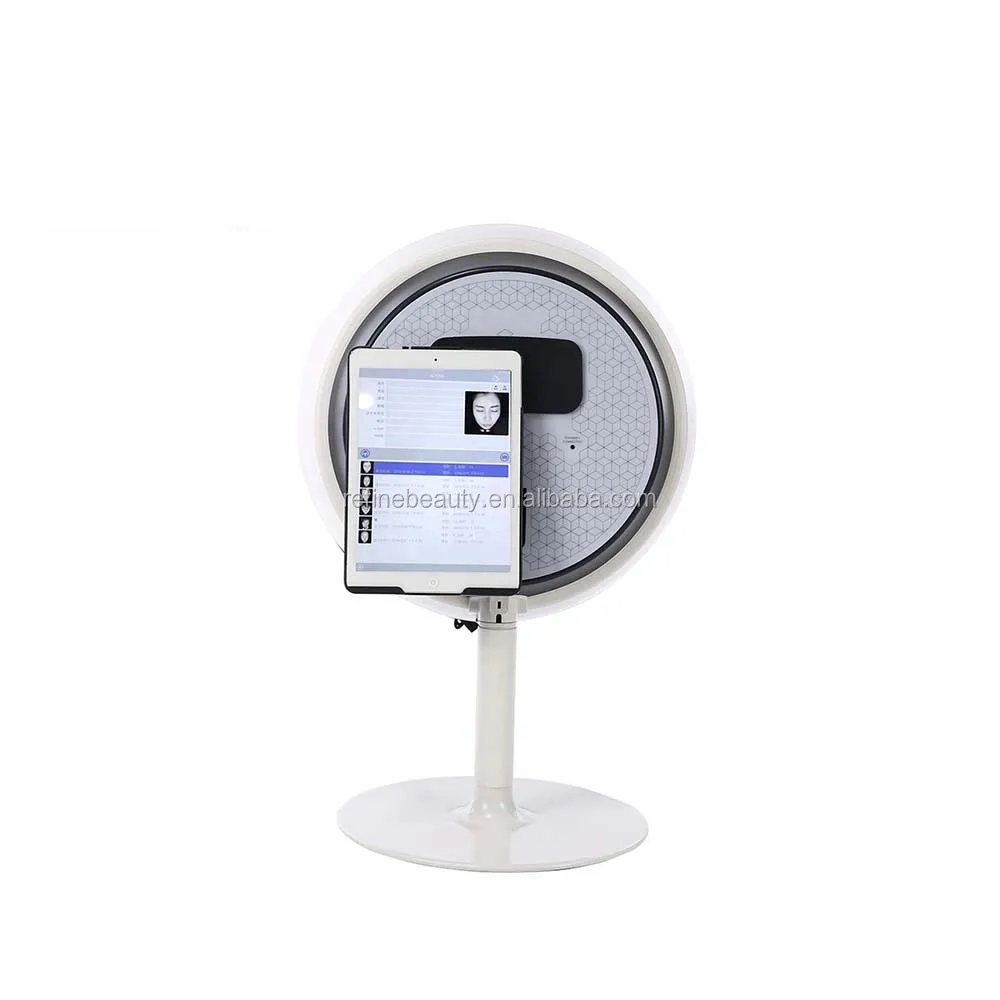 3D Magic Mirror Skin Analyzer Facial Skin Texture Diagnostic Beauty Equipment Analysi Machine For Skin Care, White
3D Magic Mirror Skin Analyzer Facial Skin Texture Diagnostic Beauty Equipment Analysi Machine For Skin Care, White