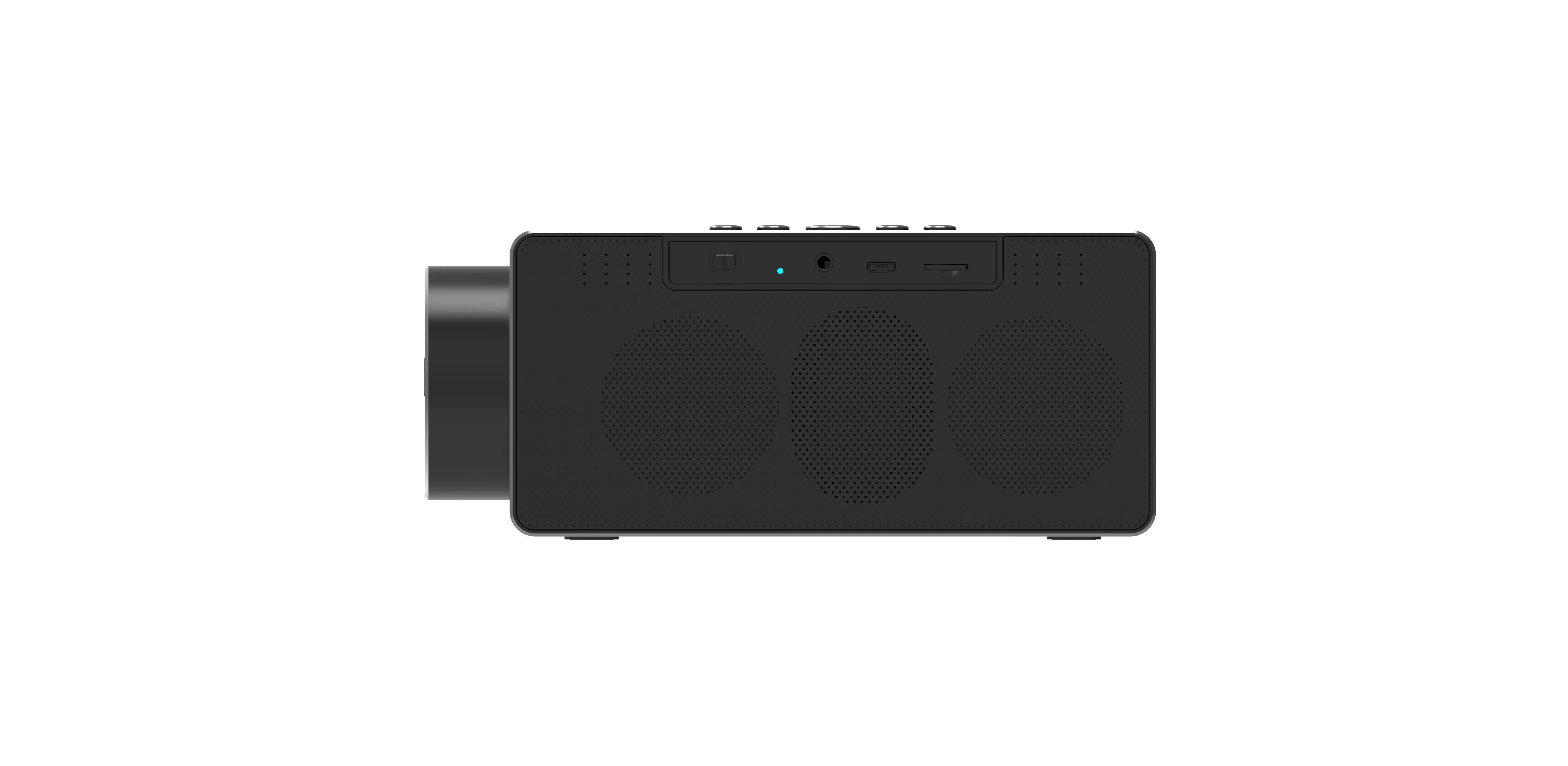 Projection Alarm Clock Radio with TF card BT Clock (S90) - ANKUX.COM