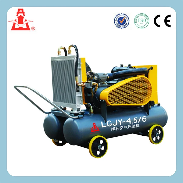 High Efficiency LGJY-4.5/6 Mining Air Compressor for industries