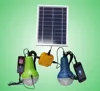 Portable 5W indoor solar light kits with remote control