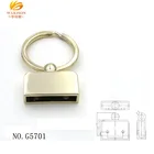 Custom quality fashion keychain accessories decorative key fob hardware with key ring
