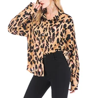 2019 New Spring Women's Leopard Shirt Ladies Large Size Latest Model Fashion Wild Temperament Long-Sleeved Women Blouse Shirt
2019 New Spring Women's Leopard Shirt Ladies Large Size Latest Model Fashion Wild Temperament Long-Sleeved Women Blouse Shirt