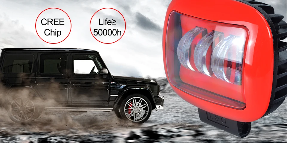 Car Auto truck Offroad driving light Spot Flood Led work light  (1)