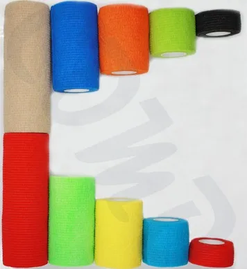 Wuxi cohesive bandages elastic soccer bandage gauze 