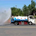 4X2 HOWO citerne d'eau 5000 litre camion pulvérisateur d'eau