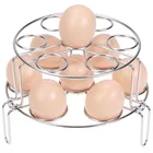 Wholesale New Design High Quality Instant Pot Stainless Steel 2 Pack Stackable Egg Steamer Rack