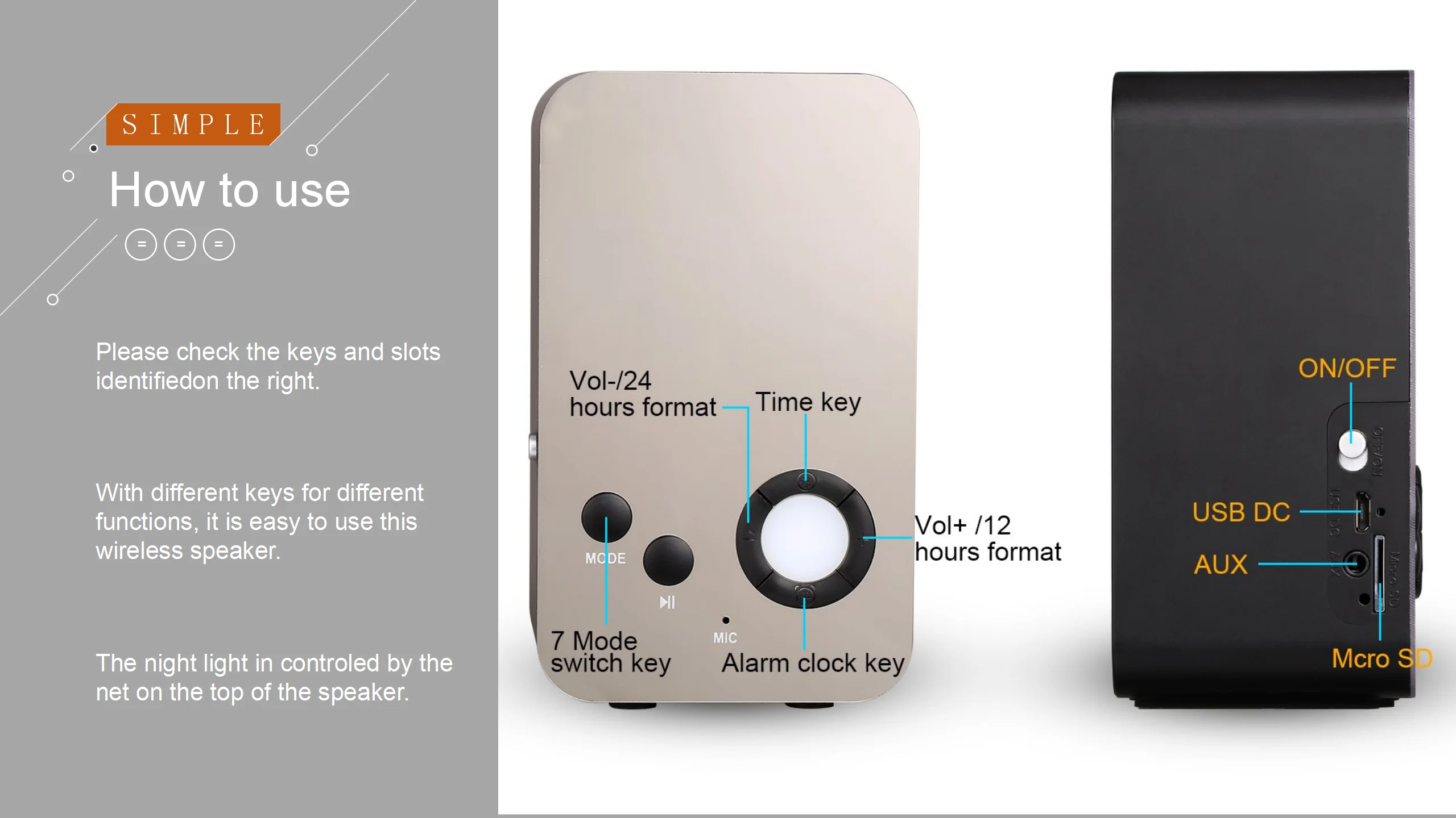 Wireless Loud Speaker Stereo Bluetooth Speakers FM Radio Portable speaker - ANKUX.COM