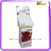 Supermarket Promotion Floor Pocket Dump Bin Cardboard CD Display
