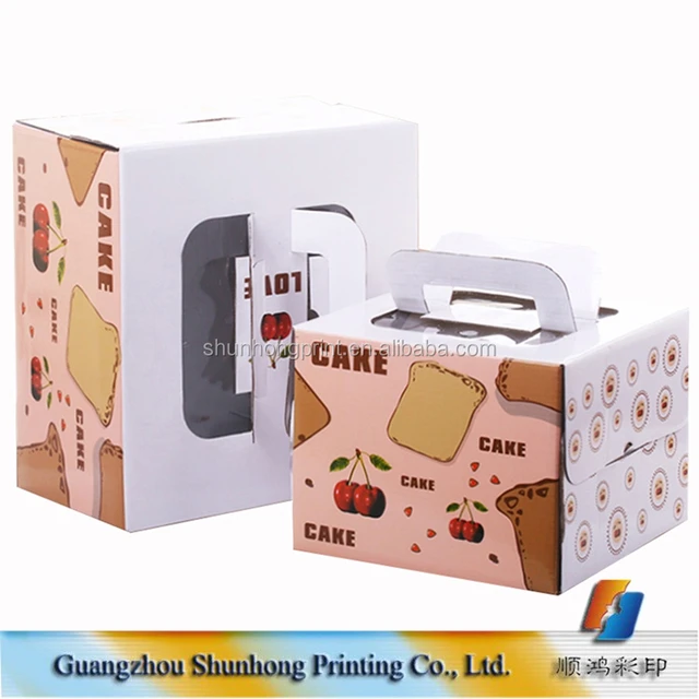 fancy custom cheese cake boxes wholesale, cardboard window