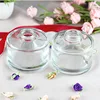 Factory direct cone transparent transparent high-grade glass aromatherapy cosmetic vase