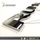 Manufacturer custom led metal letter mirror polish stainless steel logo