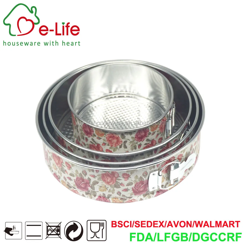 Lfgb Nonstick Flower &amp; Heart &amp; Round Shaped Canape Plum