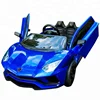 New model double open door painting shinning kids ride on electric bettery car with remote control
