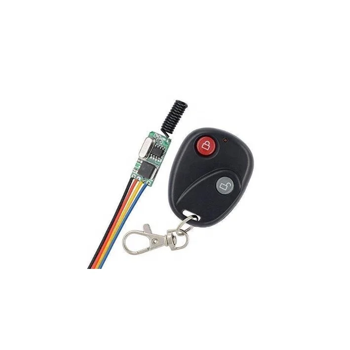 Taidacent DC 9 Volts 3.7V 6V 12V RF Transmitter and Receiver Switches 433MHz Mini Wireless Remote Control Switch With Receiver
Taidacent DC 9 Volts 3.7V 6V 12V RF Transmitter and Receiver Switches 433MHz Mini Wireless Remote Control Switch With Receiver