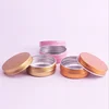 Food storage Metal Material round tin can with screw cap