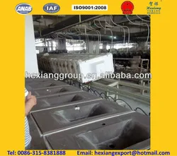 casting iron bench for ceramic