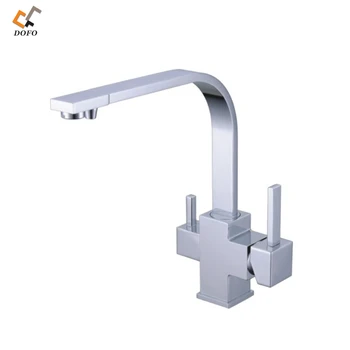 Two Water Mouth Kitchen Faucet Three Way Sink Tap Buy Kitchen