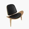 modern designer upholstered relax classic lounge eucalyptus bedroom living room garden high back wood chair