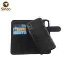 Flip Wallet Leather Phone Case For iPhone X