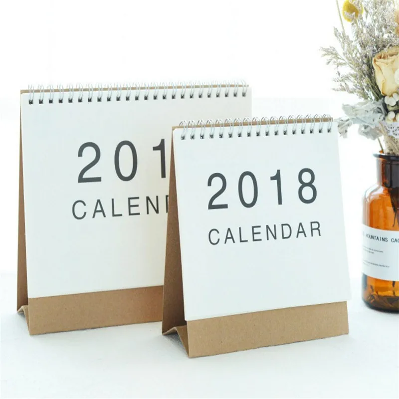 Customized Stand Printing Paper Desk Calendar