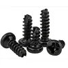 Black Oxide Round Head Philip Drive Thread Forming Self Tapping Delta PT Screws for plastic