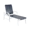 Steel frame Adjustable strap Chaise Lounge
