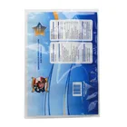BEST DESIGN three side seal pouch, three sides bag