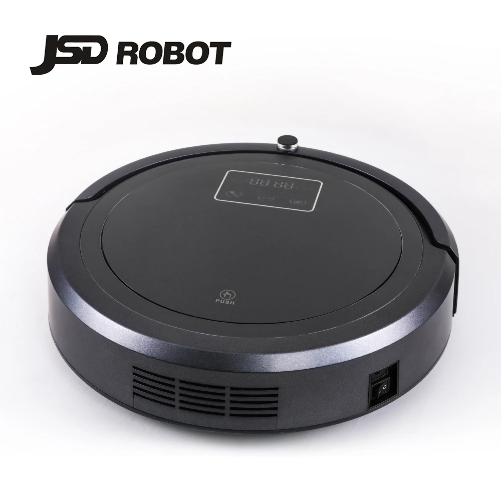 

JSD UV Sterilization Robotic Remote Wireless Control Vacuum Wet and Dry Cordless Floor Cleaner with Water Tank