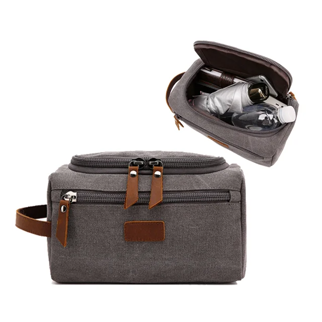 High Quality Vintage Durable Portable Canvas Men Women Bathroom Washing Bag Travel Toiletry Bag Makeup Cosmetic Bag, As picture
High Quality Vintage Durable Portable Canvas Men Women Bathroom Washing Bag Travel Toiletry Bag Makeup Cosmetic Bag, As picture