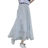 New Hotselling Women Skirts Ladies Long Sequined Skirts Girls Fairy Gauze Skirts