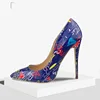 women pump shoes beautiful sexy 12cm stiletto high heel footwear 2019 female pu leather ladies big size35-42 dress shoes
