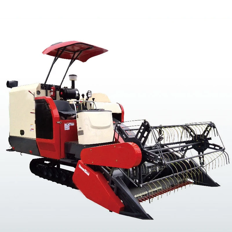 Popular in Africa Farm Machinery tracked rice combine harvester