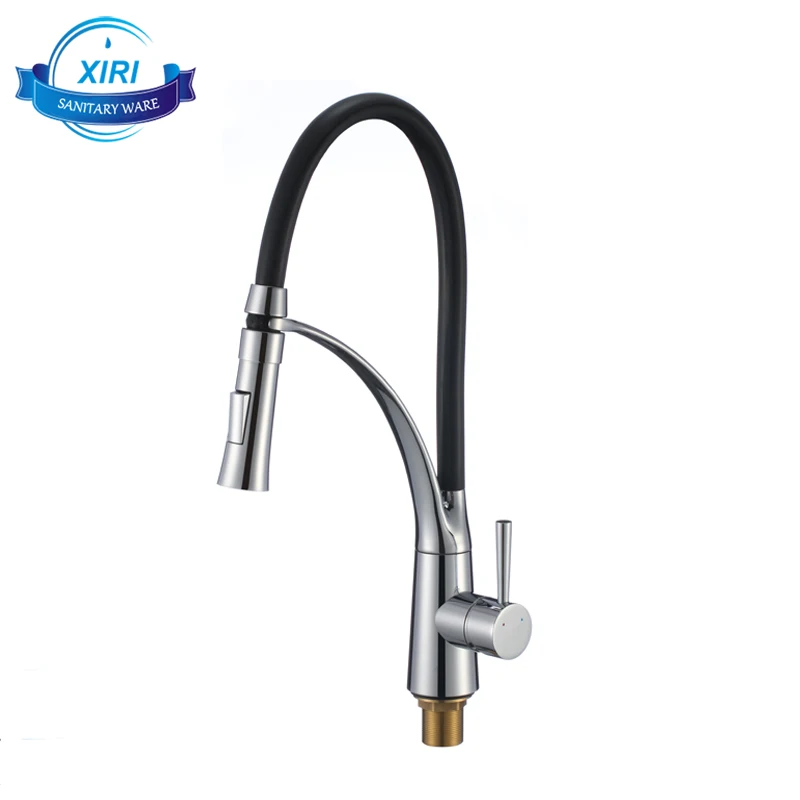Economic Kitchen Faucet Pull Out Brass Sink Mixer Tap With