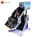 Hot Selling Vr Amusement Park Equipment Crazy Thrilled 360 Vr Cinema Rotating 720 Degrees Flight Simulator