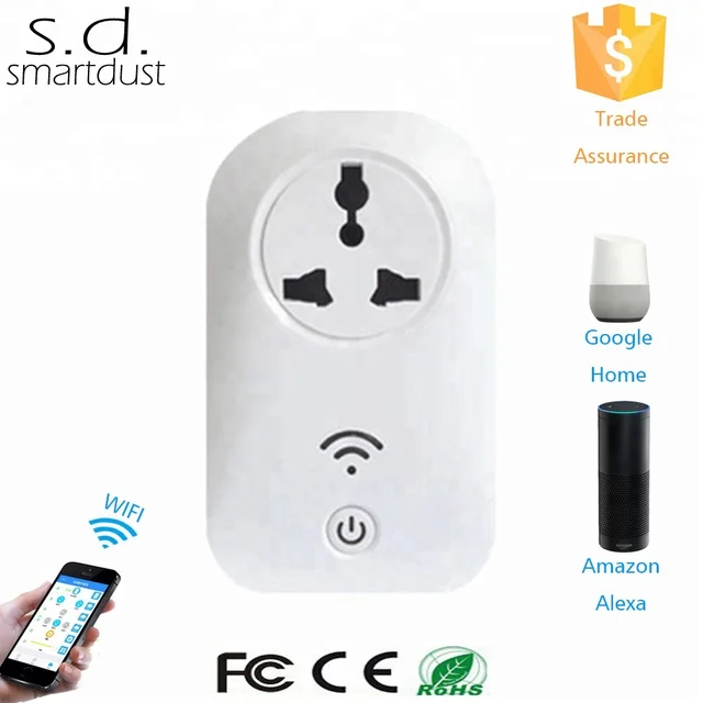 Smartdust Universal Smart Plug Case WIFI Remote Control Alexa