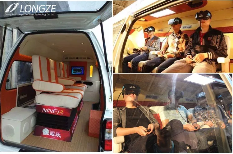 Guangzhou Electronics Factory 6Dof Virtual Reality Simulators Vr Game 7D 5D Car Truck Mobile 9D Cinema