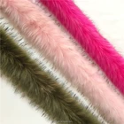 For Hood Pashmina Shawl Cashmere Cape And Strips Fox Raccoon Faux Fabric Fur Trim