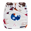 2019 Ananbaby Wholesale Printed Prefold Night Time Baby Cloth Diapers