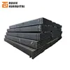 Q195 Q235 black square steel pipe weight/welded square hollow section iron tube 40x40x1.5