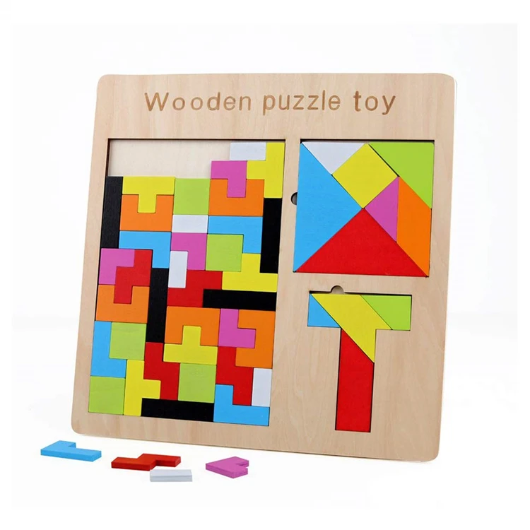 wholesale 3d wooden toy puzzle wooden puzzle toy