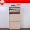 Maple colour shoe cabinet for singapore