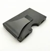 Best Slim RFID Blocking Wallet ,Bifold Trifold Design Front Pocket Card Wallet, Push Sliding Card Holder Laser LOGO