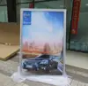 Customized shape waterproof led animation picture frame slim light box