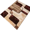 custom design polyester shaggy carpet tile rug