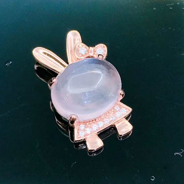 jewellery set wholesale zircon rose gold plated pink natural crystal lovely little rabbit shape 925 silver pendant necklace
jewellery set wholesale zircon rose gold plated pink natural crystal lovely little rabbit shape 925 silver pendant necklace