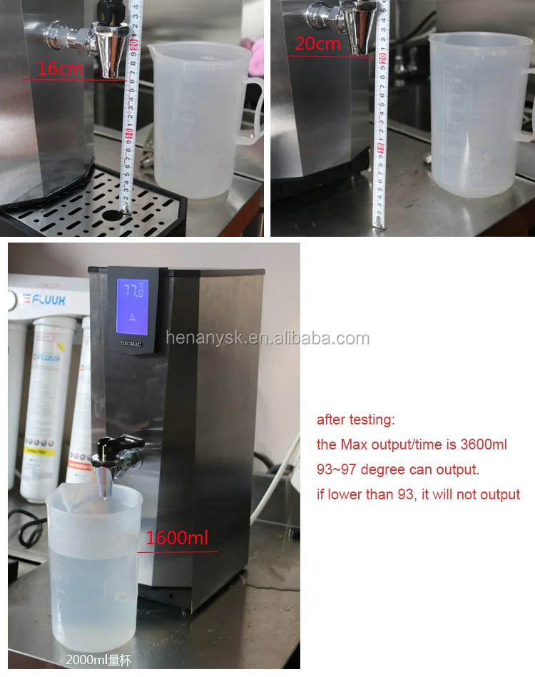 25L Electric Portable Automatic water heater Dispenser Boiler Kettle Tank Drinking Machine
